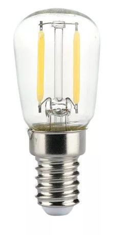 2W LED izzó Filament E14 ST26 Meleg fehér - PC214444 - megle